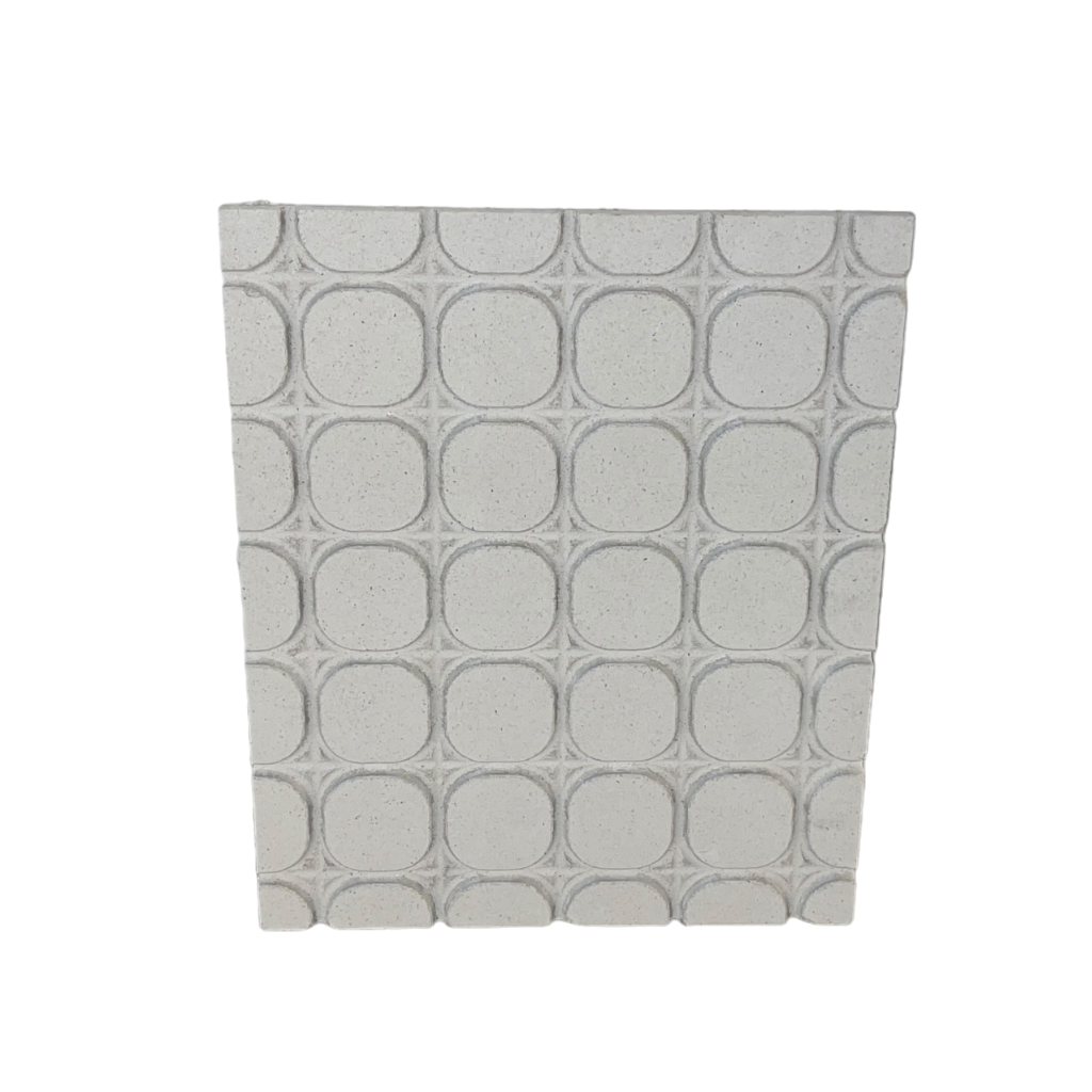 Gefreesde Fermacell Plaat met Ronde Sleuven 18mm 60x50cm